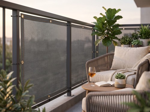 Garden privacy screen fence - privacy,