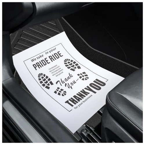 12pcs paper floor mats for - 12pcs,