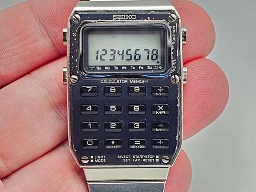 Rare vintage lcd seiko - ,