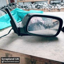 TOYOTA AVENSIS Black Driver Side Electric Wing Mirror