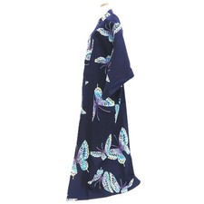 10485B1 Cotton Vintage Japanese Kimono Yukata Butterfly