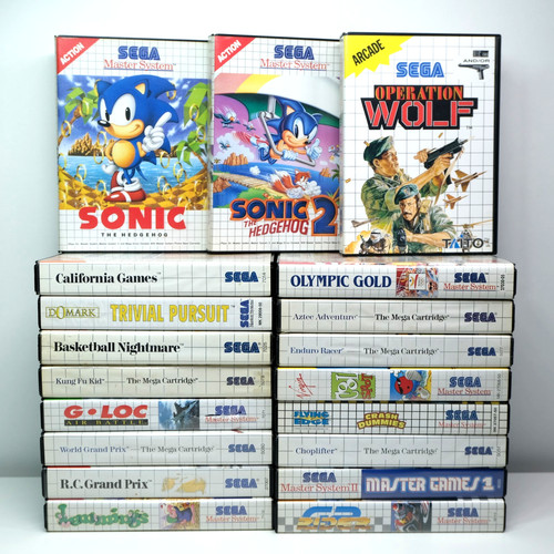 Sega master system games buy - master,