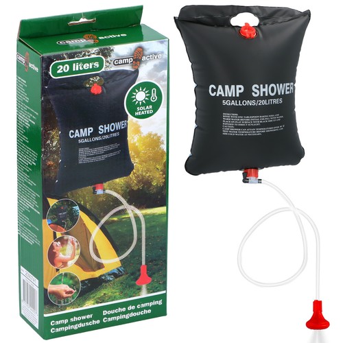 20l solar heated portable camp - solar,