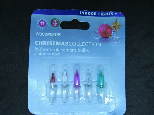 Woolworths xmas bulbs 6w - woolworths, 0.6w