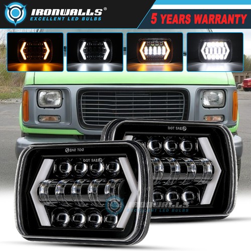 2pcs 5x7 7x6 - 5x7", led