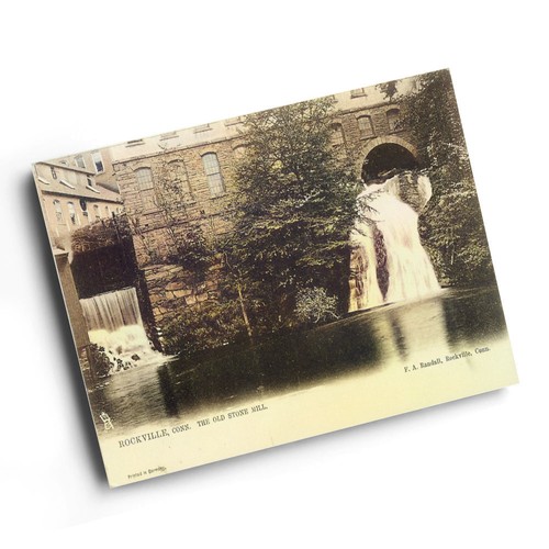 Print vintage connecticut - -,
