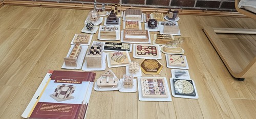 Wooden puzzles and brain - 29×wooden,
