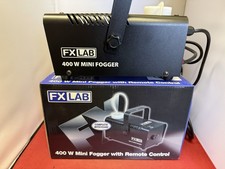 Mini Fogger Smoke Machine With Remote Control & Fluid 400W FX Lab Halloween
