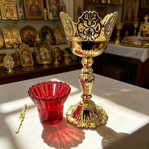 21cm gold plated sanctuary - gold,