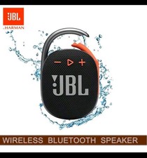JBL Clip 4 Portable Bluetooth Speaker - Black & Blue