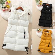 Women Winter Zip Up Vest