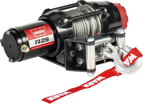 Warn r25 wire rope winch - warn,