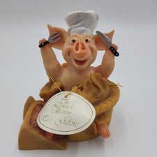Leonardo Collection Pig Galore Chef In Meat Pie. In excellent Condition