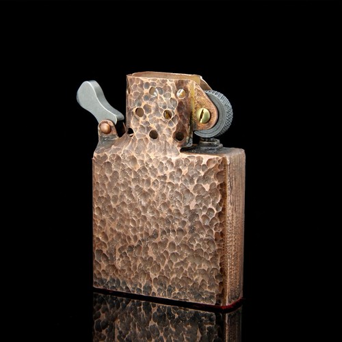 Vintage red copper insert - red,