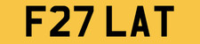 FLAT TYRE MOBILE FITTING SERVICE VAN CAR PUNCTURE REPAIR NUMBER PLATE F27 LAT