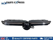 VOLKSWAGEN VW GOLF GTD 2020 - 2023 MK8 FRONT BUMPER UPPER CENTRE GRILL WITH LED