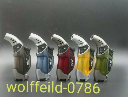 Jet flame gas lighter with - jet,