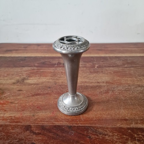 Vintage silver plated - silver, vase