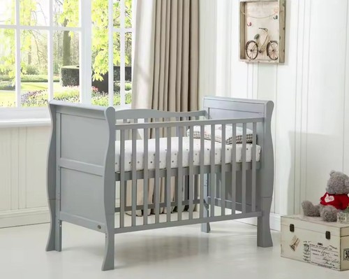 Wooden cot bed - wooden, toddler
