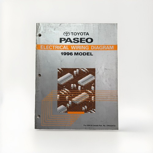 Toyota paseo 1996 - oem, shop