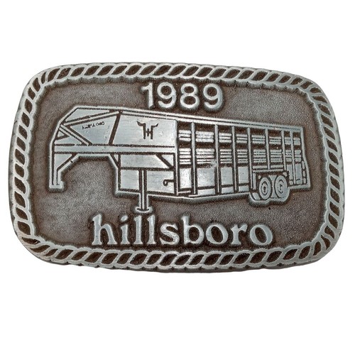 Livestock trailer belt buckle - trailer,