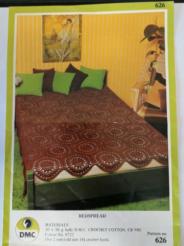 Crochet bedspread pattern - crochet,