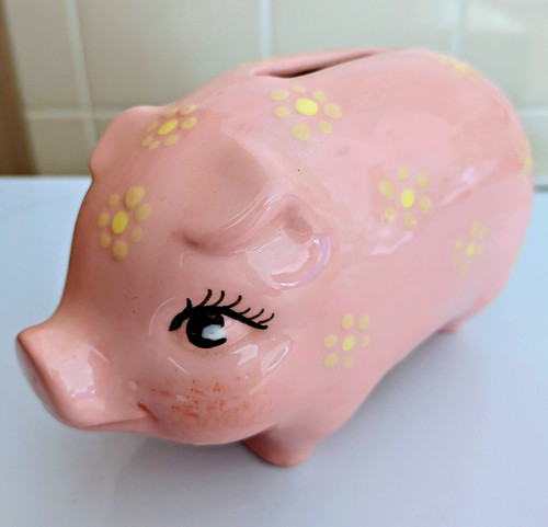 Vintage ceramic hand painted - vintage,