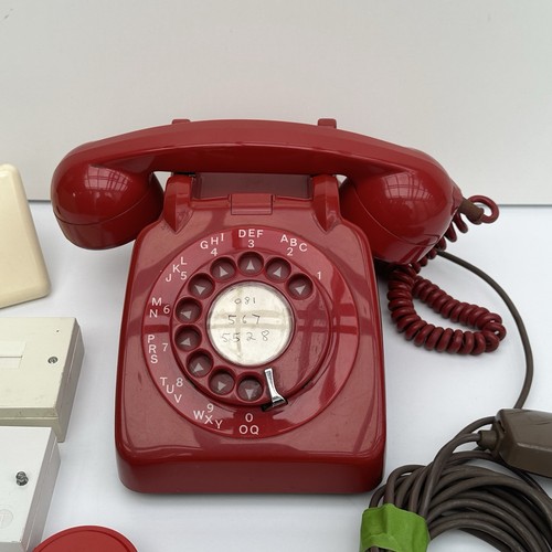 Vintage gpo 706l red rotary - 706l,