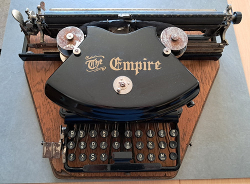 Antique empire typewriter - antique,