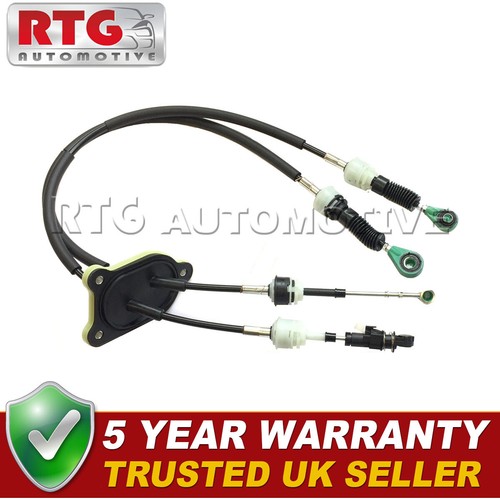 Gear selector cables set - selector,
