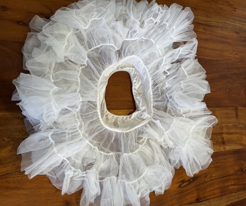 Vtg tulle slip - slip, underskirt