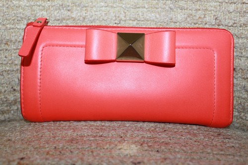 Kate spade wallet pink zip - kate,