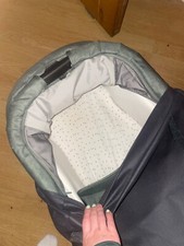 baby pram 3 in 1 travel system,green, suitable for twins, slightly used 