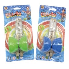 Pack of 2 Mini Diabolo Classic Toy Circus Juggling Party Bag Stocking Fillers