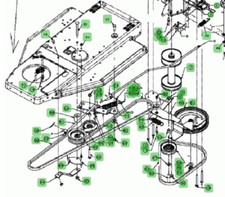 BOLENS LAWN TRACTOR MOWER