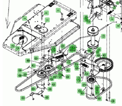 Bolens lawn tractor mower - lawn,