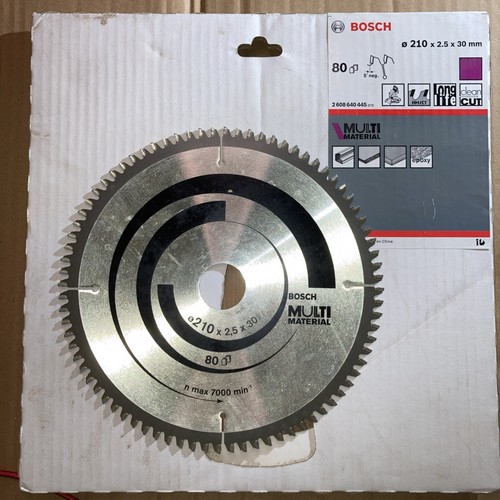 Bosch 210mm multi - multi, materials