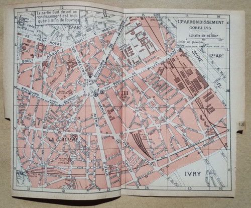 1925 antique map - 1925,
