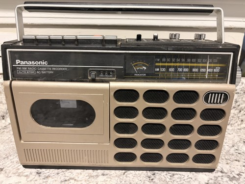 Panasonic radio cassette - fm/am,