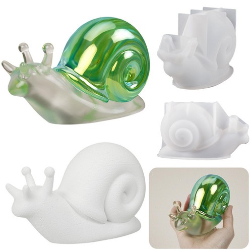 Snail resin mold large - mold,