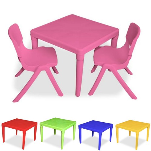 Kids plastic table and - kids,
