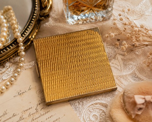Vintage french gold metal - french,