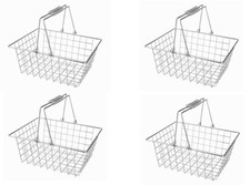 2 X Wire Baskets Farmhouse