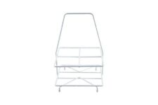 Sturdy White Milk bottle Holder (4 bottles) Doorstep milk bottle holder