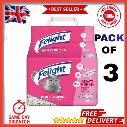 Felight cat litter 30l 10l - cat, x