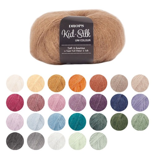 Drops fluffy mohair kid silk - mohair,
