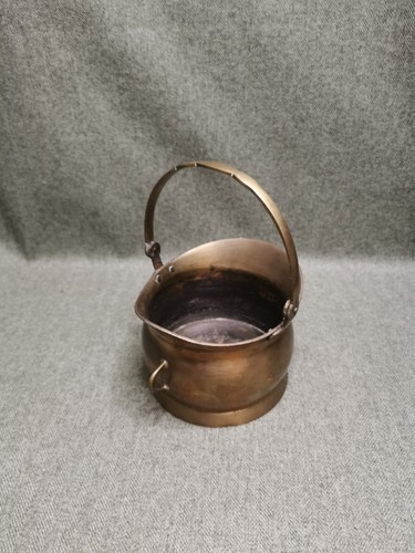 Vintage solid brass fireside - solid,