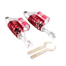 For Honda Kawasaki Yamaha Suzuki Universal 280mm Shock Air Absorbers Suspension