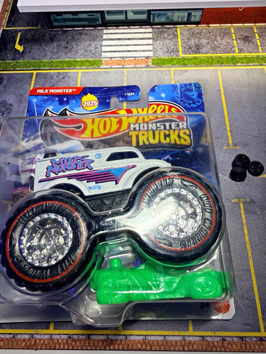 Hot wheels monster trucks milk - hot,