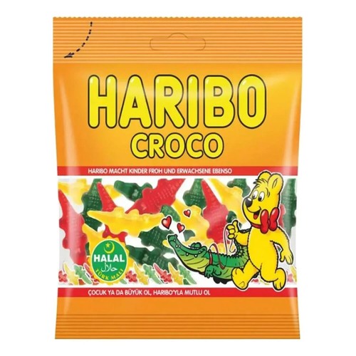 New haribo croco halal jelly - croco,